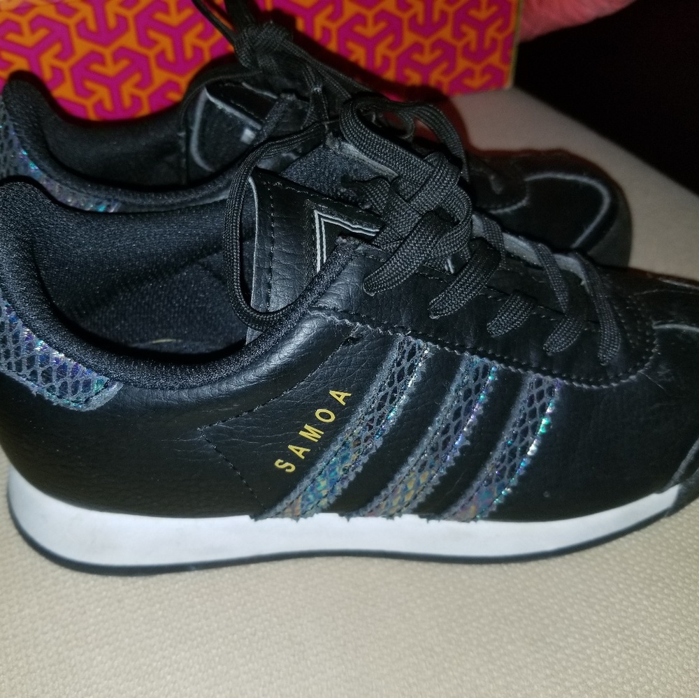 Girls Adidas sneakers size 1